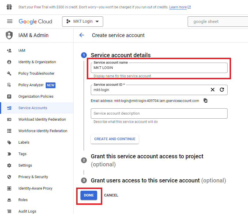 MKT Login Docs